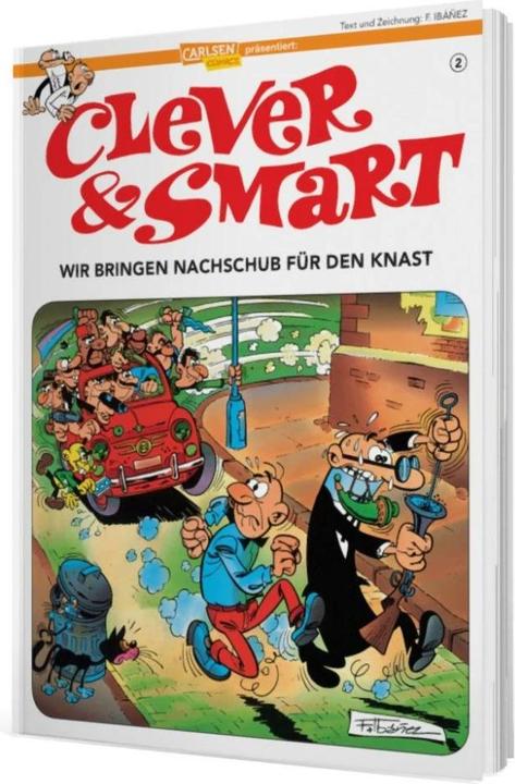 Immagine prodotto Clever und Smart 2: Clever & Smart, Band 2 (Tedesco, Francisco Ibáñez, 2018)
