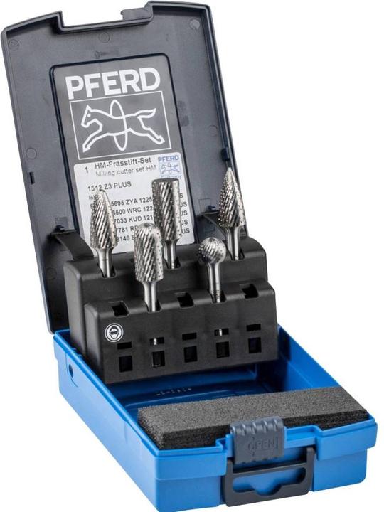 Pferd HMFrässtiftSet 52 Z3 PLUS