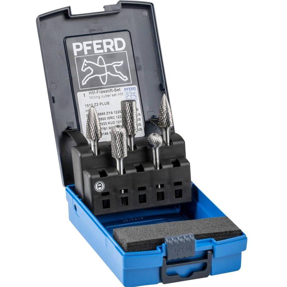 Pferd, Fräser, HMFrässtiftSet 52 Z3 PLUS