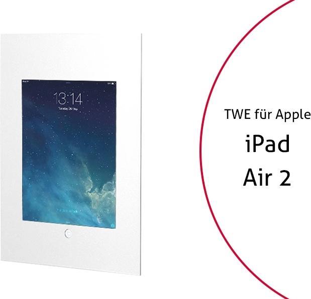 Actual product image TabLines TWE054W Tablet Wall Mount for Apple iPad Air 2 HB, white