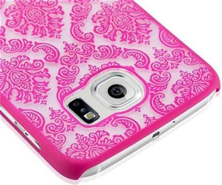Actual product image Cadorabo Hard Cover Mandala Cover (Samsung Galaxy S6)