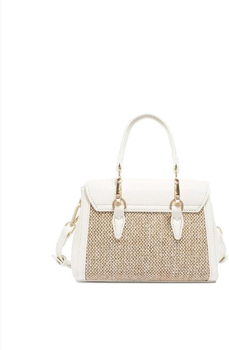 Actual product image Secret Pon Pon Handtasche Damen - Modell Elysia Elite - 100% Polyurethan - 22.0 X 15.0 X 10.5 Cm