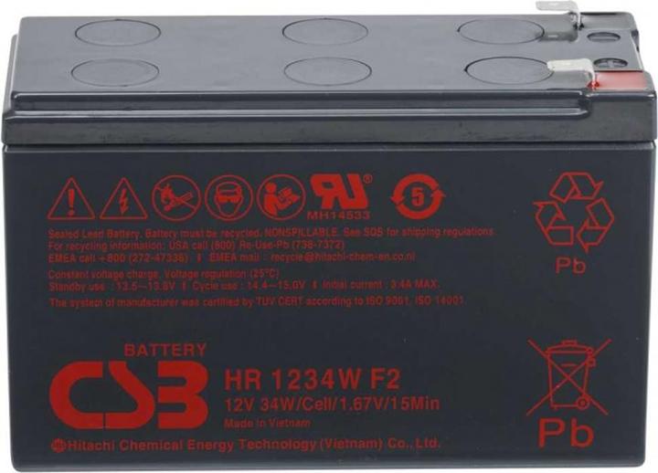 Immagine prodotto CSB Battery Batteria al piombo HR 1234W (12 V, 8400 mAh)