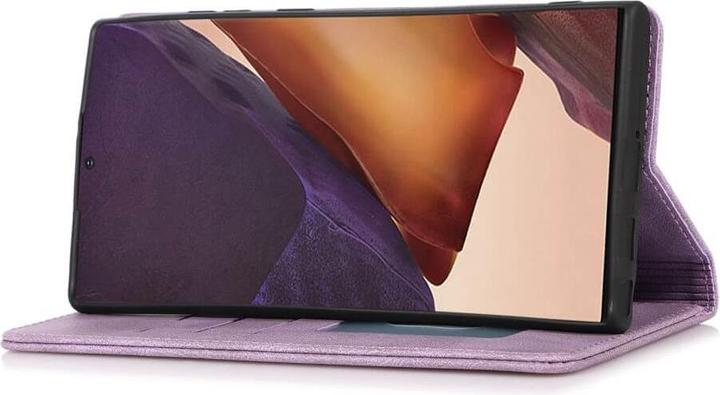 Produktbild Cover-Discount Vintage Flip Case Hülle violett (Samsung Galaxy S24 Ultra)