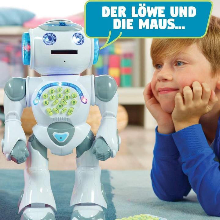 Actual product image Lexibook POWERMAN MAX My learning robot with history generator and remote control German (German)