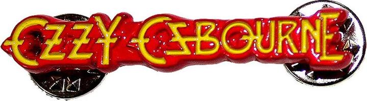 Actual product image Ozzy Osbourne Logo Badge