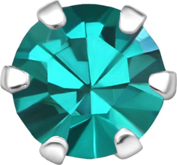 Immagine prodotto Maxte Silberne Runde 5 mm mit Kristallen (Argento 925)