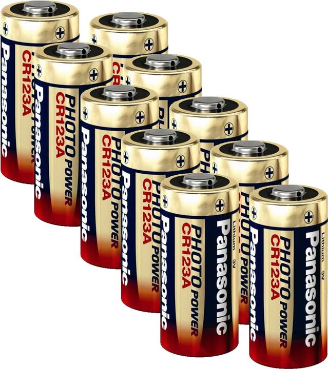 Produktbild Panasonic Photo Lithium CR123 (10 Stk., CR123A, 1600 mAh)