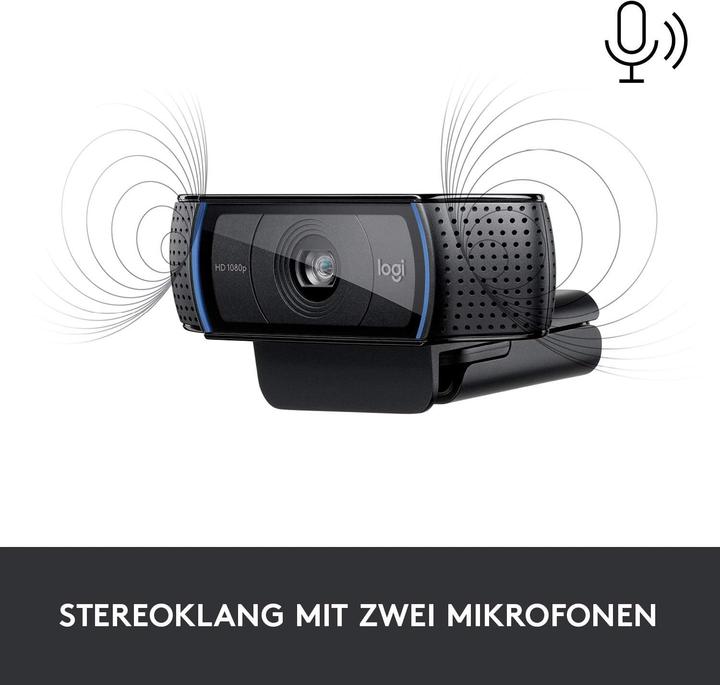 Produktbild Logitech HD Pro Webcam C920 mit Autofokus