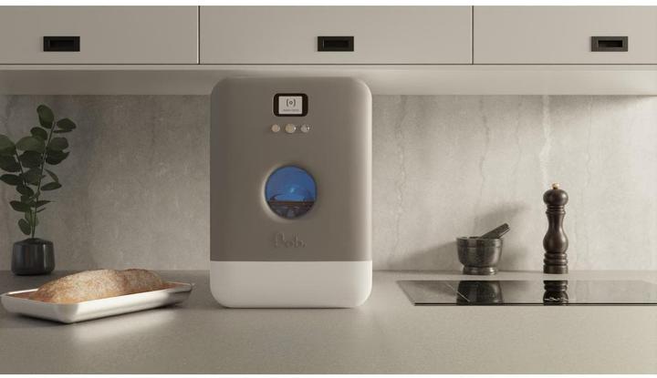 Actual product image Daan Tech Bob white/silver dishwasher