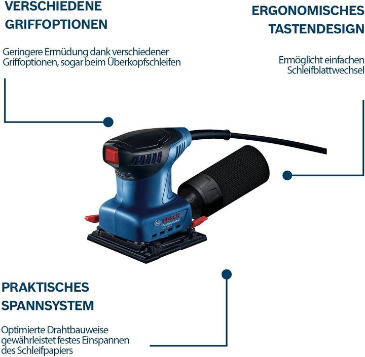 Produktbild Bosch Professional Schwingschleifer GSS 140-A, 06012A8021, 220 W (Schwingschleifer, 220 W)