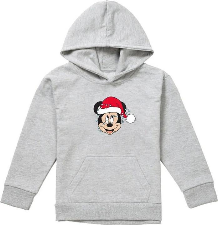 Produktbild Disney Kapuzenpullover Wickel meliert weihnachtliches Design (116)
