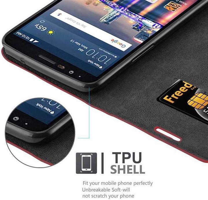 Actual product image Cadorabo Book Invisible Magnet Cover (LG Stylus 3)