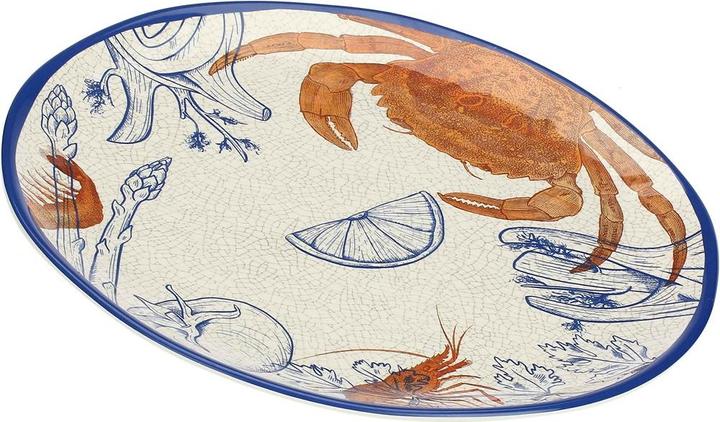 Productafbeelding Rose Tulipani ROSE&TULIPANI Ocean Life Groot rond melamine dienblad 42 cm