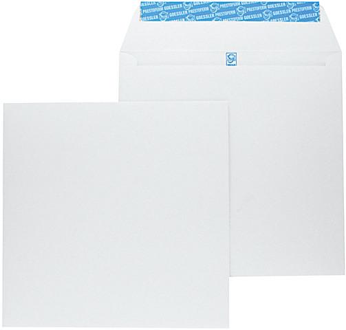 Image du produit Goessler Enveloppe Extrafort 220 x 220mm 120g blanche avec fermeture adhésive (220 x 220 mm, 250 x)