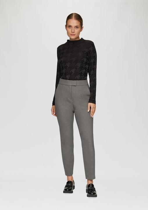 Image du produit S.Oliver T-Shirt T-Shirt mit Hahnentrittmuster (48)