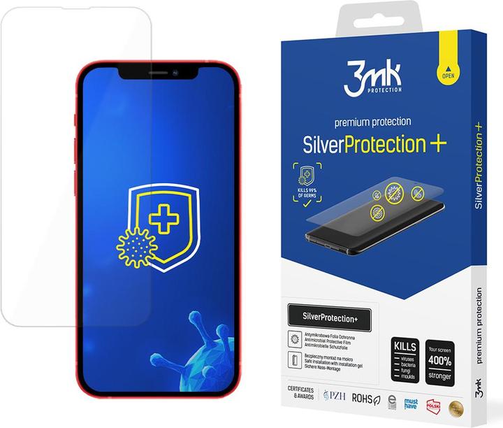 3MK Apple iPhone 13 Pro - SilverProtection+ (1 Stück, Apple iPhone 13 Pro)