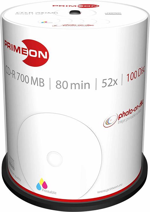 Actual product image Primeon CD-R (100 x)
