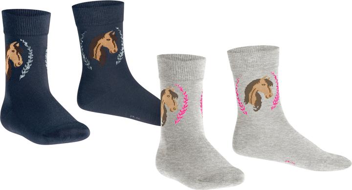 Produktbild Falke Horse 2-Pack Kinder Socken (2er Pack, 23 - 26)