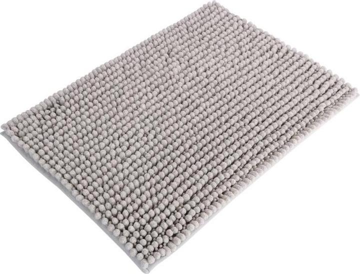 Domoletti CHENILLE BATH MAT GREY 60X40 HCO-0588C (60 x 40 cm)