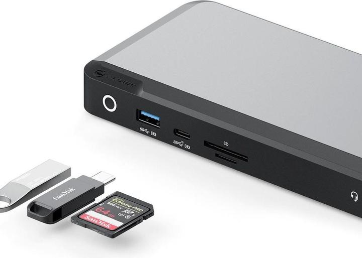 Produktbild Alogic Docking Station Universal Triple USB-C&USB-A (USB-C, 13 Ports)