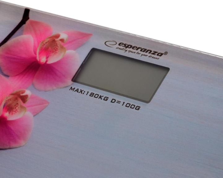 Produktbild Esperanza Weighing scale bathroom Orchid EBS010 (pilka color) (180 kg)