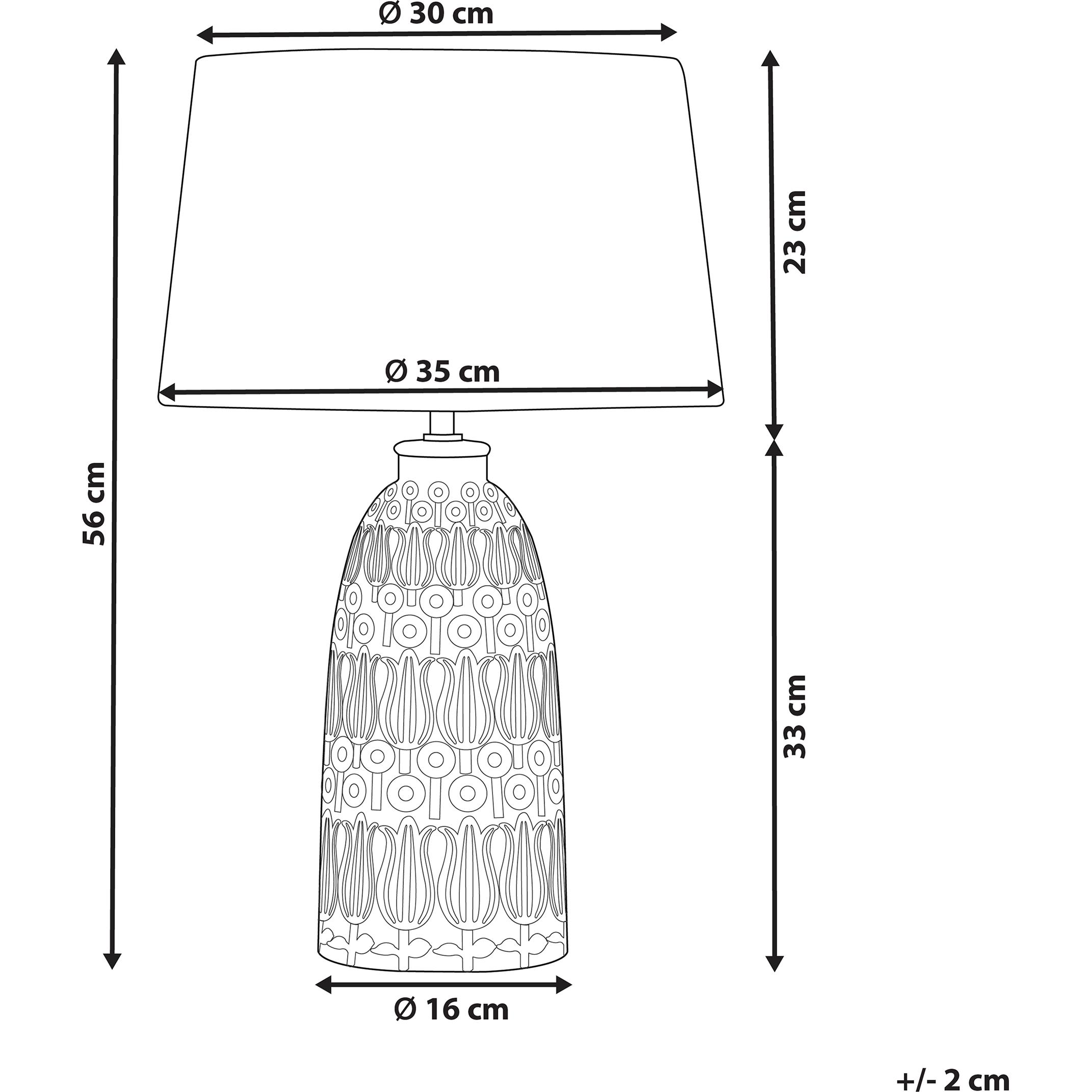Thumbnail - Beliani, Tischlampe, Zarima