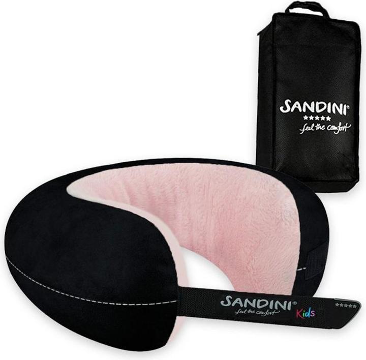 Actual product image Sandini TravelFix Kids, plush pink (Protective sheath)