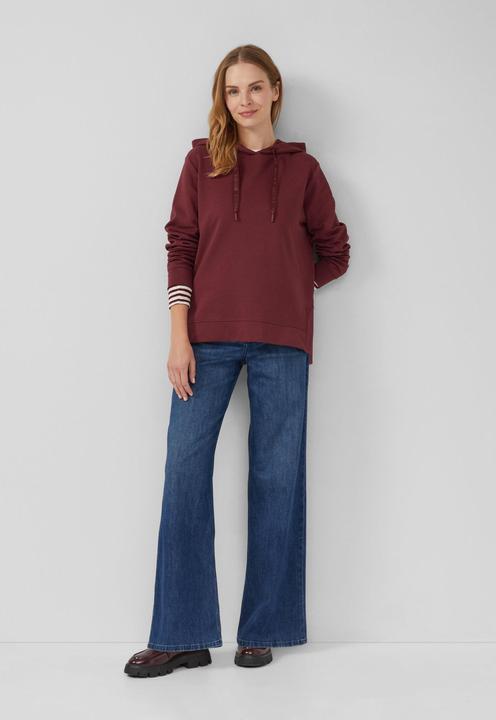 Produktbild s.Oliver Sweatshirt Sweatshirt im Relaxed Fit mit Seitenschlitz (38)