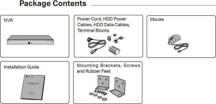 Image du produit TP-Link VIGI NVR4032H - NVR, 32 canaux, 4x HDD (Enregistreur vidéo en réseau (NVR))