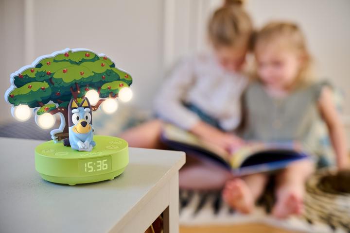 Actual product image Bigben Wireless night light + alarm clock - LUMITREE BLUEY