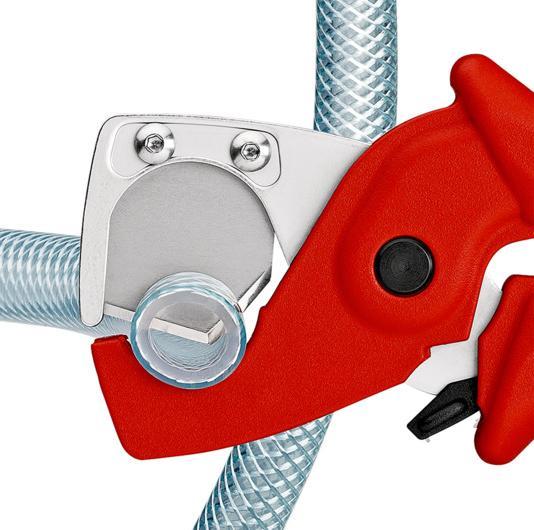 Actual product image Primium PRIM 9020185SB Knipex hose and protective tube cutter (185 mm)