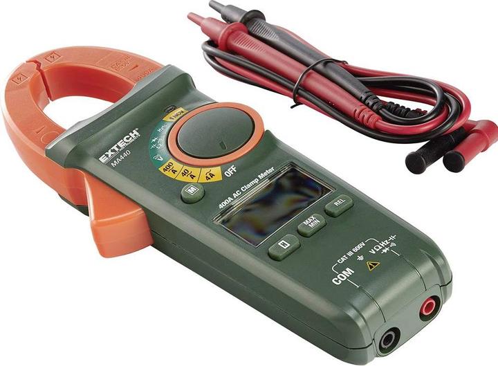 Produktbild Extech Hand-Multimeter, Stromzange di (CAT III 600V)