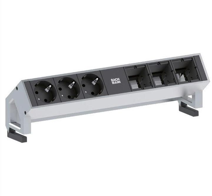 Actual product image Bachmann DESK 2 extension cord (3 x, CEE 7/3, 0.20 m)
