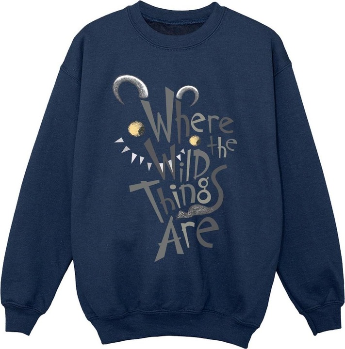 Actual product image Where The Wild Things Are Girls Sweatshirt (140, 146)
