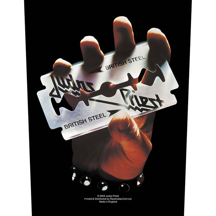 Judas Priest British Steel Patch (36 x 30 cm)