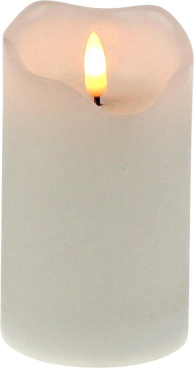 Produktbild Werner Voss LED Kerze 3D Flame weiss 7,5x12,5cm (1 Stück) (1 x)