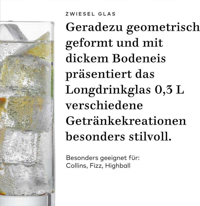 Image du produit Zwiesel Gobelet à long drink Tavoro 347ml H15,6cm Ø6,2cm (3.47 dl, 4x, Verres à long drink)