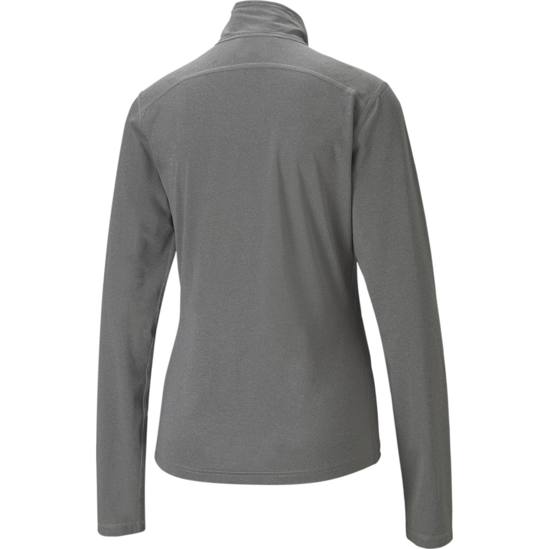 Thumbnail - Puma, Damen, Sportshirt, Cross the Line 1/4 Zip W-519600 (L), Grau, L