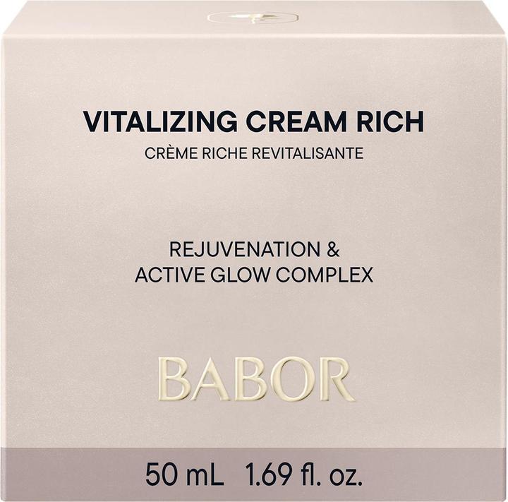 Actual product image Babor Vitalizing Cream Rich (50 ml, 24h cream)