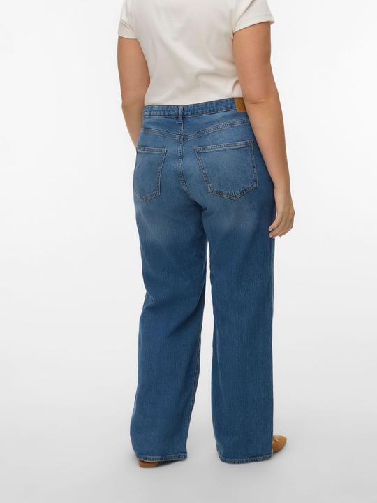 Actual product image Vero Moda VMCTESSA Hohe Taille Weiter Beinschnitt Jeans Weit geschnitten (52)