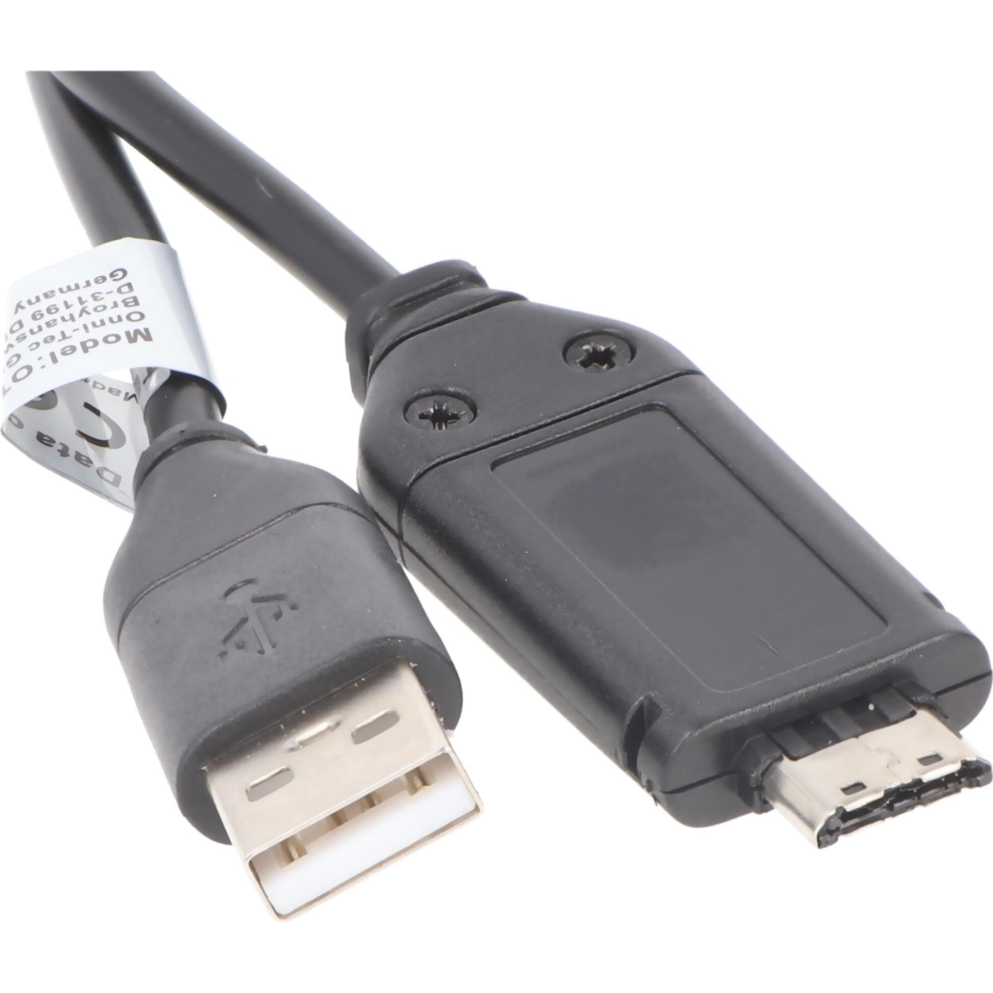 Thumbnail - AccuCell USB-Verbindungskabel für Samsung ES55, PL20, WB5500, WB600, WP10 (Netzadapter), Kamera Stromversorgung