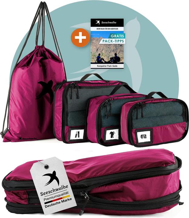 Produktbild Seeschwalbe 4-teiliges Packwürfel-Set