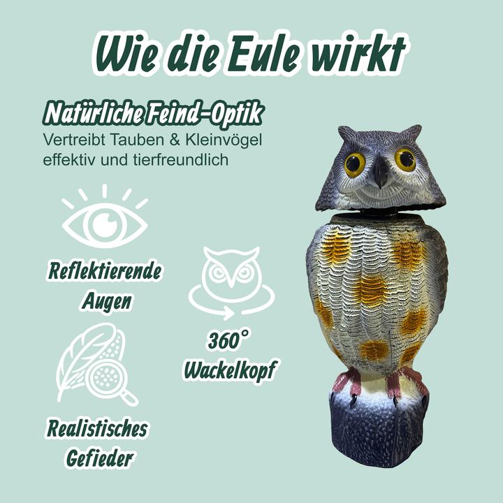 Produktbild Relaxdays Vogelabwehr-Eule