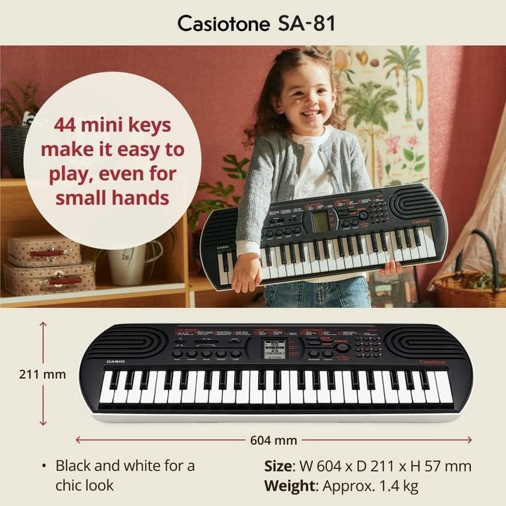 Immagine prodotto Casio SA-81 (44 Chiavi)
