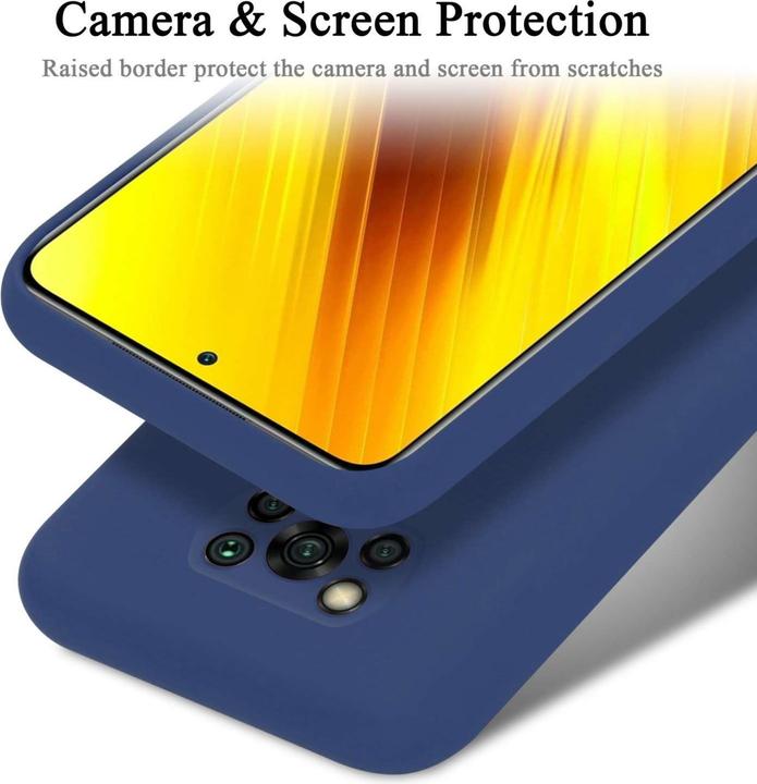 Immagine prodotto Cadorabo Custodia per Xiaomi POCO X3 NFC TPU Liquid Silicone Case (Xiaomi Poco X3 NFC)