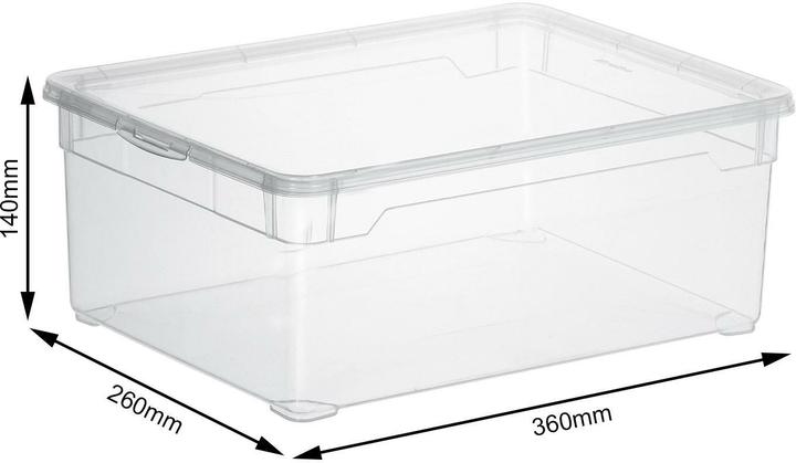 Immagine prodotto Rotho Clear (36 x 26 x 14 cm, 10 l)