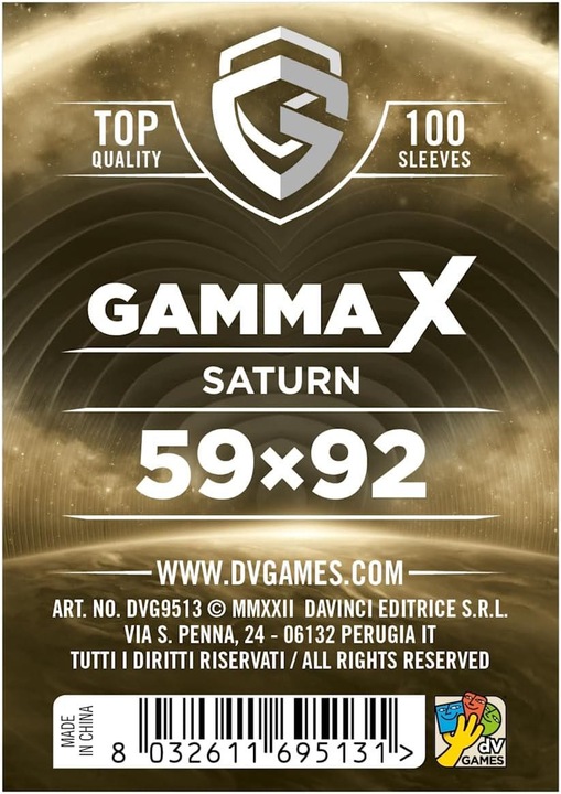 Actual product image DV Giochi GAMMA X - SATURN (59X92)