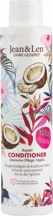 Image du produit Jean & Len Après-shampooing réparateur huile de coco et macadamia (300 ml)