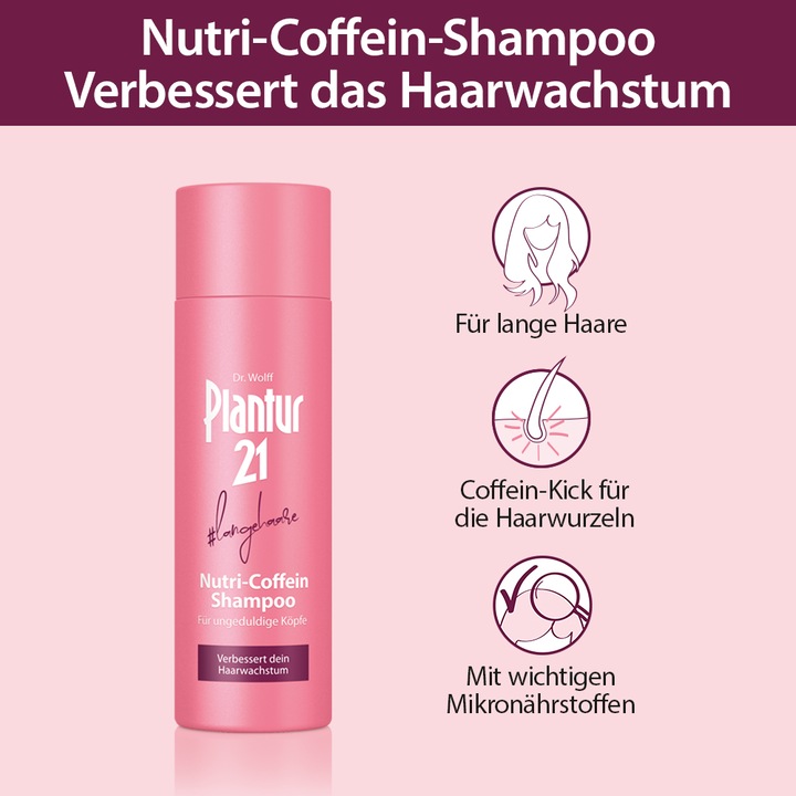 Actual product image Plantur 21 #longhair #nutri-caffeine (200 ml, Liquid shampoo)